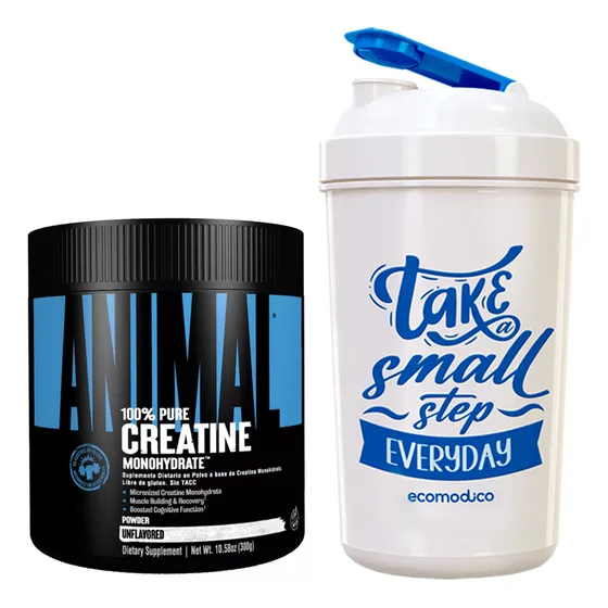 Universal Nutrition Animal 100% Creatina X300 Gr + Vaso