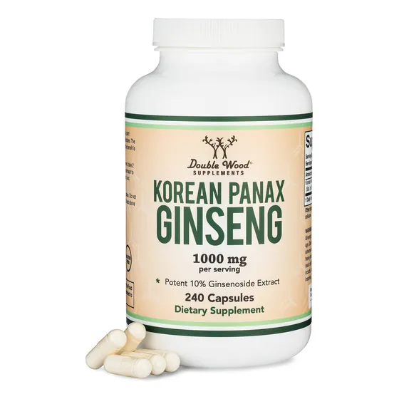 Suplementos Double Wood Ginseng En Cápsulas 240x1000 Mg
