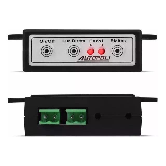 Modulo De Controle P/ Faro Auxiliar De Led 12 Volts Autopoli