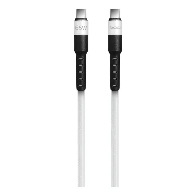 Cable Foxbox Round Pro 1,25 M Tipo C A Tipo C Carga Rápida