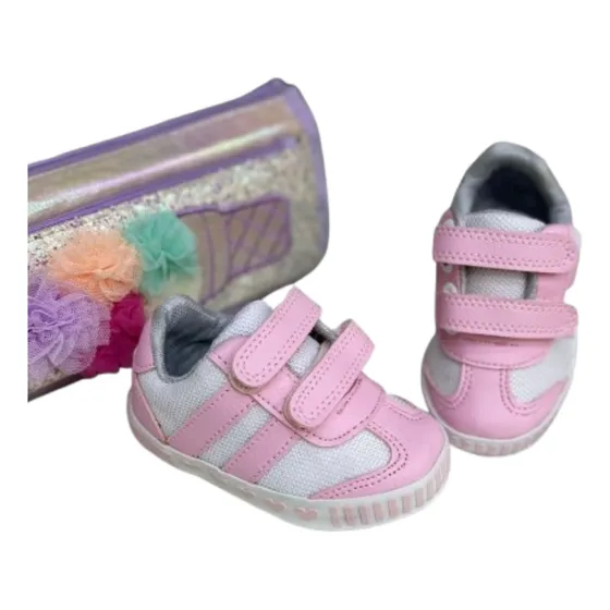 Botas Deportivas Con Cierre Mágico Para Niñas