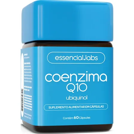 Coenzima Q10 Ubiquinol 100mg Por Cápsula - 60 Cápsulas - Fórmula Concentrada Com Matéria-prima Importada Sem Sabor