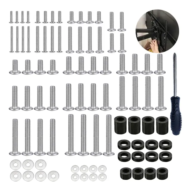 Kit Universal De Montaje Set De Tv Tornillos Para Tv Soporte
