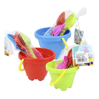 Set Juguetes De Playa Para Niños 5 Accesorios Cubeta Set Juguetes De Playa Para Niños 5 Accesorios Cubeta