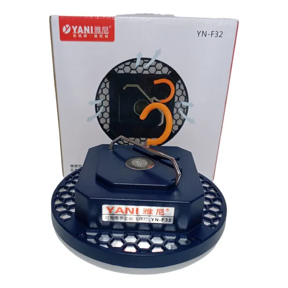 Lámpara Yani F-32 Led Recargable Con Base De Iman 7.800mah