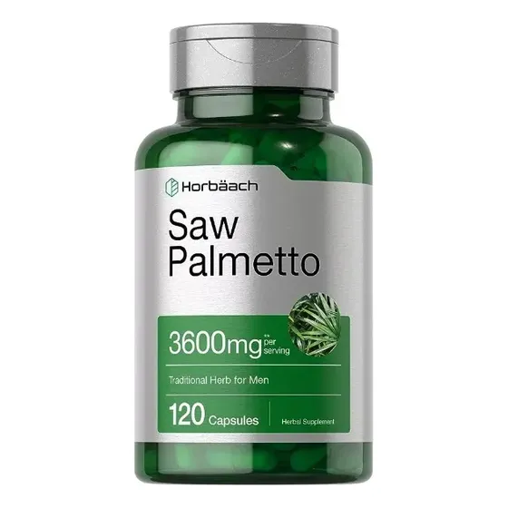 Saw Palmetto 3600mg 120caps Hoorbach Gluten Free