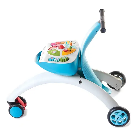 Triciclo y andador de actividades para niños azules - Tiny Love