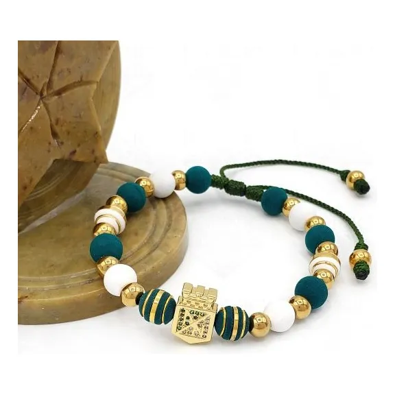 Pulsera Atlético Nacional Neopreno Acero Iconic Store