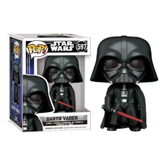 Boneco de ação Darth Vader 597 Star Wars Funko Pop