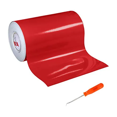 Rollo De Vinilo Autoadhesivo Oracal 651 Rojo Brillante Para 