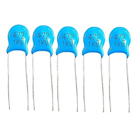 Kit 05 Capacitor Ceramico Disco 4,7nf 4700pf 472 1kv