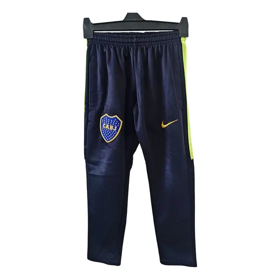 Pantalón Jogging Boca Acetato Talle 8 Niños Fútbol