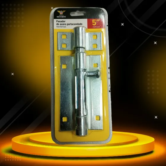 Pasador De Acero Portacandado 5'' Security