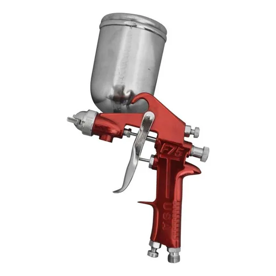Aerografo Uduke Profesional Usa Vaso De 400 Cc Pistola F-75