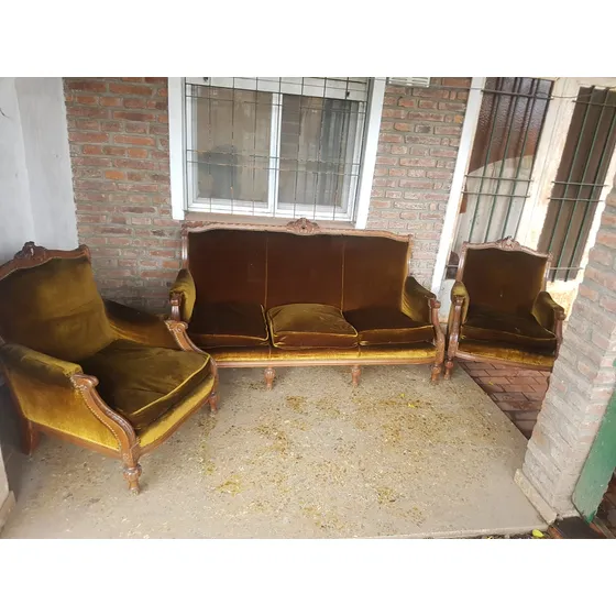Juego De Sillones Luis Xv 850