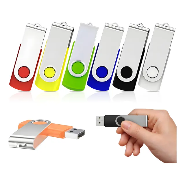 20pzs 4gb Memoria Usb Pen Drives 2.0 Portátil Color Al Azar Color Mezcla De Color 1