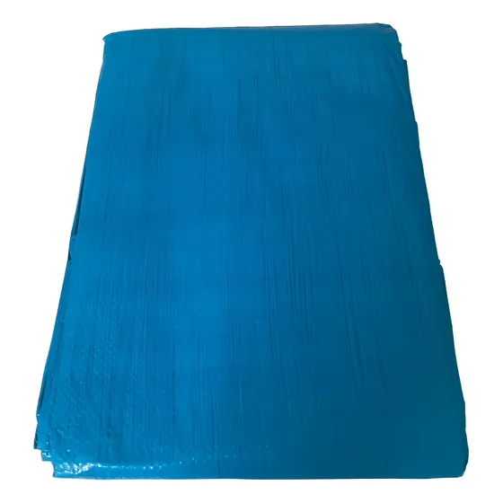 Cobertor Lona Plástica Multiuso 4 X 6 Metros Color Azul