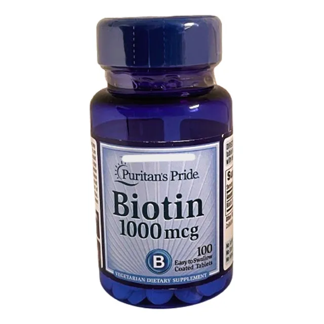 Biotin 1000mcg  100tabs  Puritan´s Pride