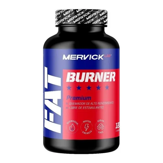 Fat Burner Mervick Quemador De Grasa Abdominal 120caps