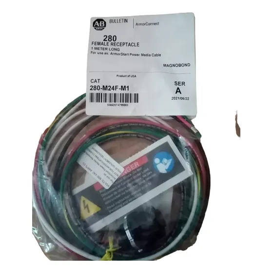 Allen Bradley Receptáculos, Alimentación, M24, 280-m24f-m1.