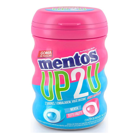 Goma De Mascar Pure Fresh Up2u Mentos 56g Goma De Mascar Pure Fresh Up2u Mentos 56g