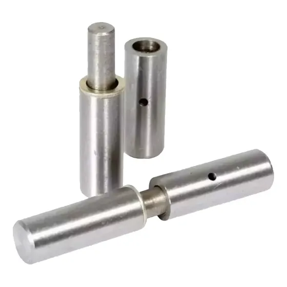 2 Pomel Con Golilla 3/4 Pulg X 90mm Reja Porton Puerta