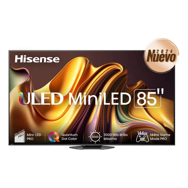 Pantalla Hisense Uled Miniled Pro 85u8n Googletv Quantum Dot