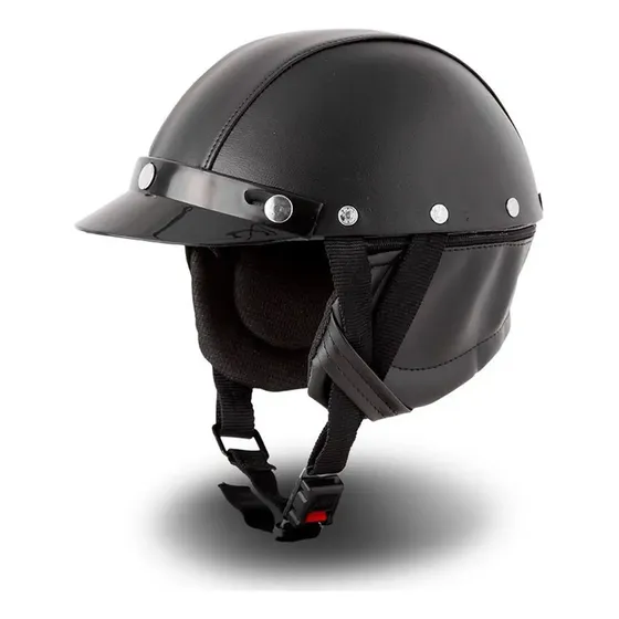 Capacete Coquinho Couro — foto 2