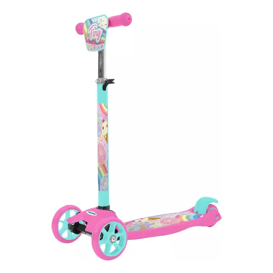 Monopatin Infantil Tiny Antivuelco Cuerpo Metal 3 Ruedas