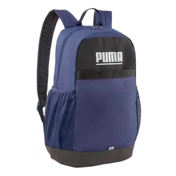 Mochila Puma Sin Genero Plus Backpack 079615-05 Azul Diseño de la tela Lisa