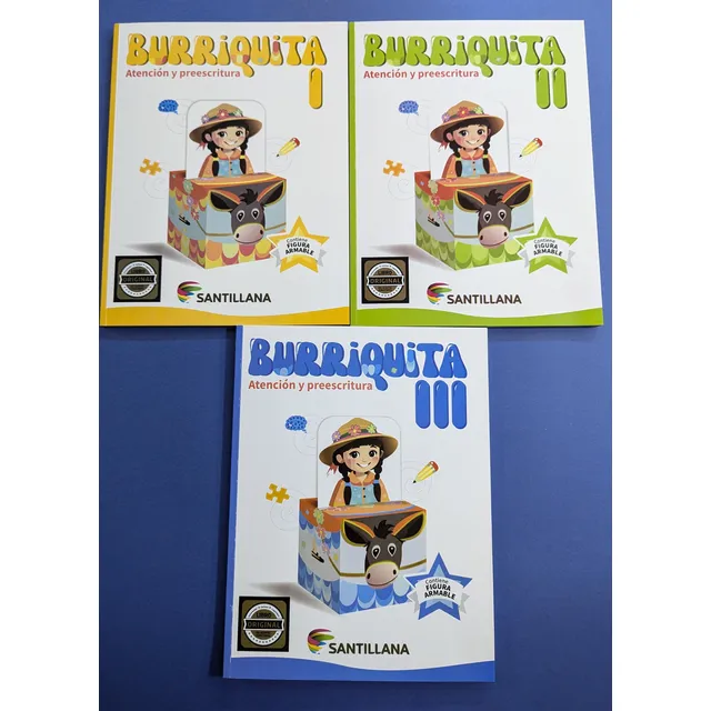 Burriquita I, Ii, Iii , Editorial Santillana