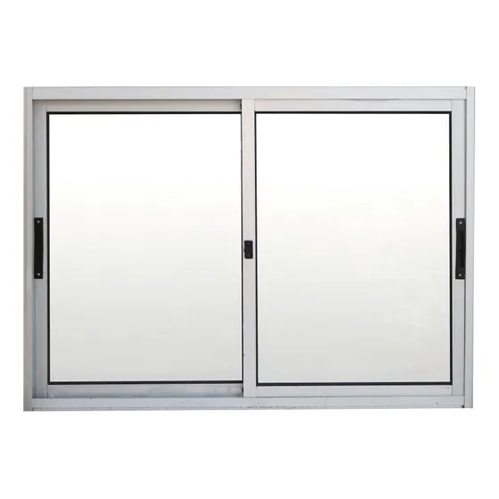 Ventana 1.20 X 1.0 Corrediza Rectangular Serie Premium Color Plateado