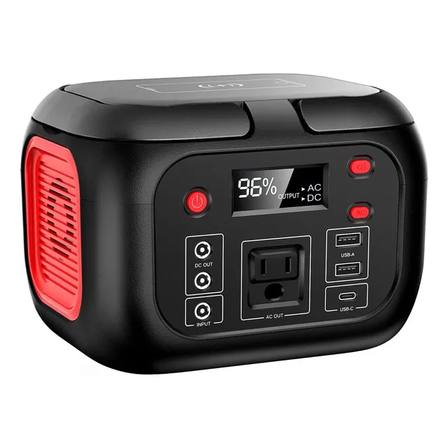 Inversor Portatil Con Bateria De Litio 200 Watts