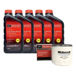 5 Litros Óleo E Filtro De Óleo Motorcraft 5w30 Ford