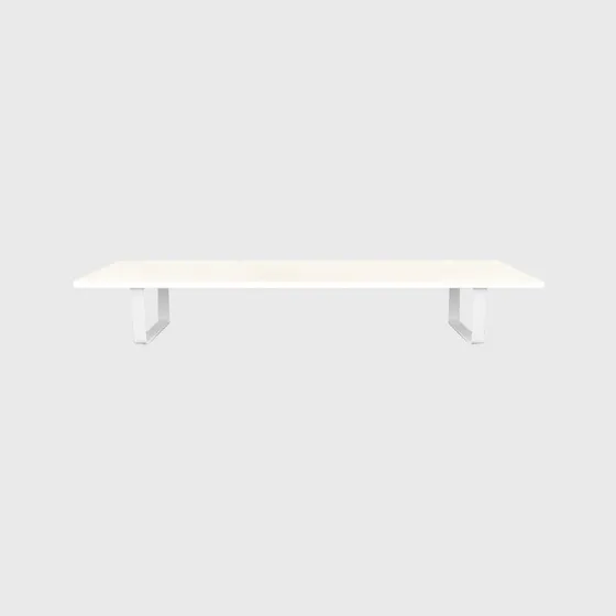 Estante Base Elevadora Apoya Monitor Hierro Y Melamina 70cm
