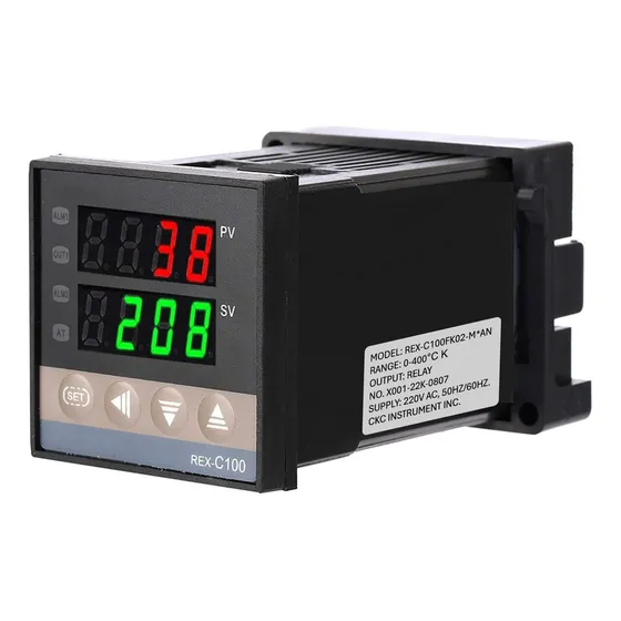 Pirómetro Digital Rex-c100 Control De Temperatura Relay Pid