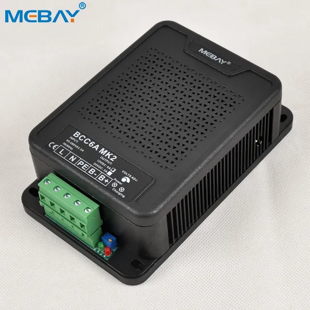 Cargador Bateria Generador Planta Electrica 12v 24v Bac06a