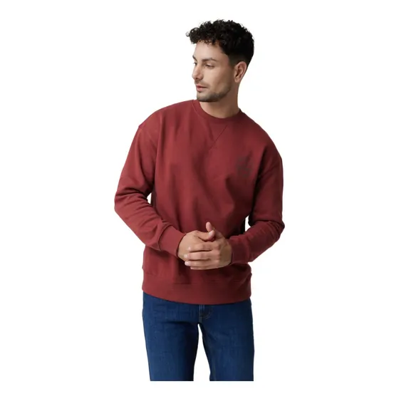 Poleron Hombre Ls Crew Sws Original Brick
