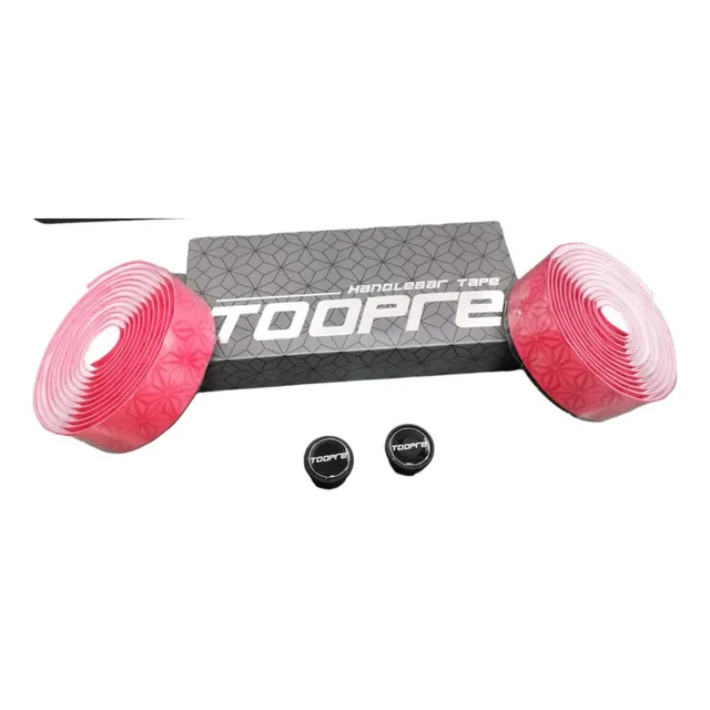 Cinta Para Manubrio Toopre Rojo Para Bicicleta De Ruta 