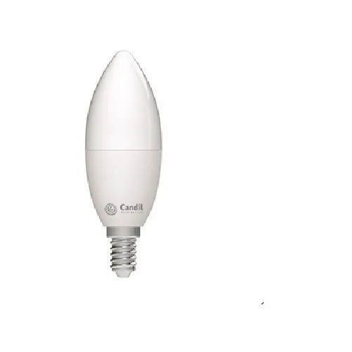 Lámpara Foco Led Velita 8w E14 Vela Candil Rosca Mignon Luz Luz Cálida 3000 K