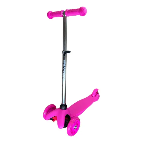 Monopatín Infantil 3 Ruedas Luz Led Luces Regulable