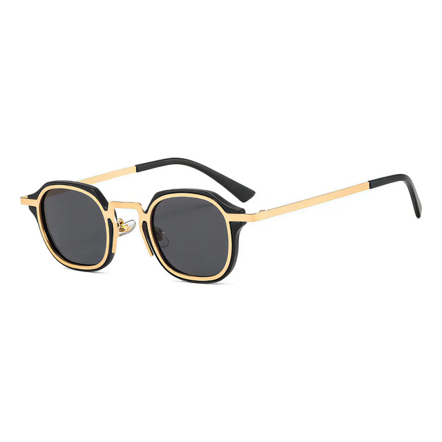 Óculos De Sol Feminino Bulier Modas Retrô Punk Preto Dourado Uv400 Proteção Solar Lente Policarbonato Alta Definição Armação Premium Leve Confortável Estilo Fashion Luxo Óculos De Sol Feminino Bulier Modas Retrô Punk Preto Dourado Uv400 Proteção Solar Lente Policarbonato Alta Definição Armação Premium Leve Confortável Estilo Fashion Luxo