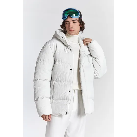 Campera Hombre Inflable Importada Capucha Parka