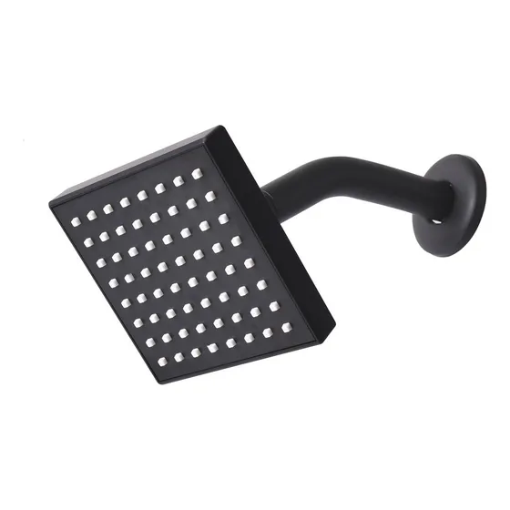 Regadera Cuadrada 4 PuLG Con Tubo