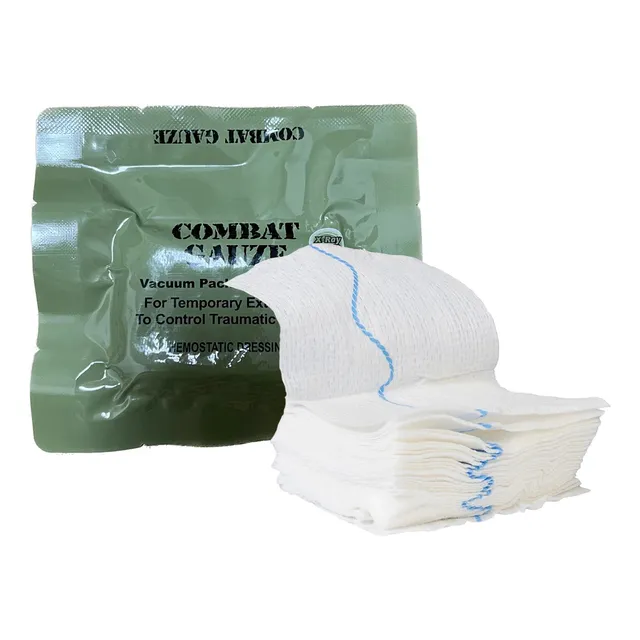 Gaze Combat Gauze Hemostática Aph Tático Primeiros Socorros