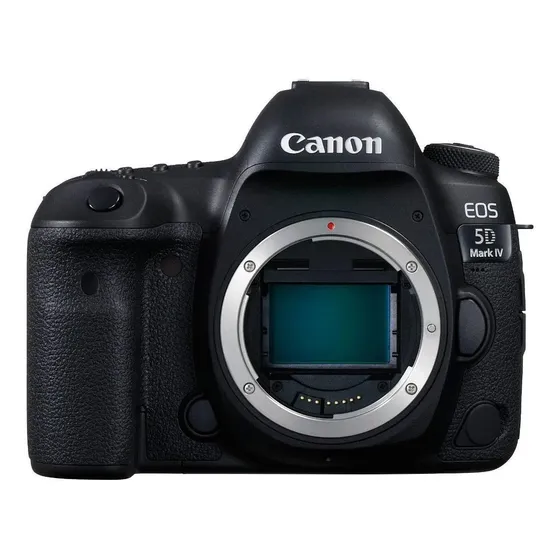 Canon EOS 5D Mark IV DSLR color negro