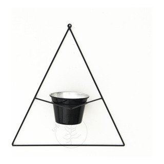Vaso De Parede Para Plantas Com Suporte De Metal Geometrico Vaso De Parede Para Plantas Com Suporte De Metal Geometrico