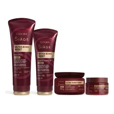 Kit Completo Eudora Siàge Ultra Bond Reset - Eudora EUDORA