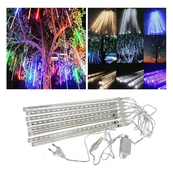 Luces Led Tipo Lagrima Decoración Navidad 30 Cm Rf M30r