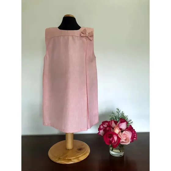 Vestido Afthonía (lino Rosado)